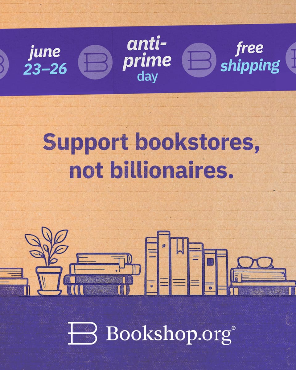 A Short Reading List for Bookshop.org's Anti-Prime Day